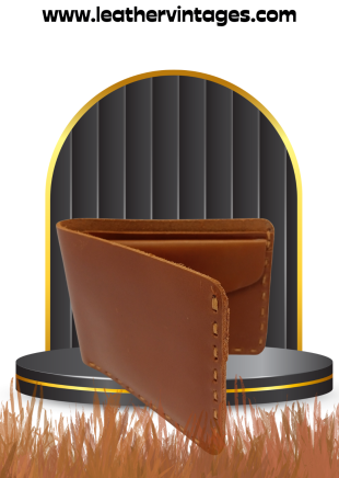 Leather Wallet (Wallet-23501-Brown)